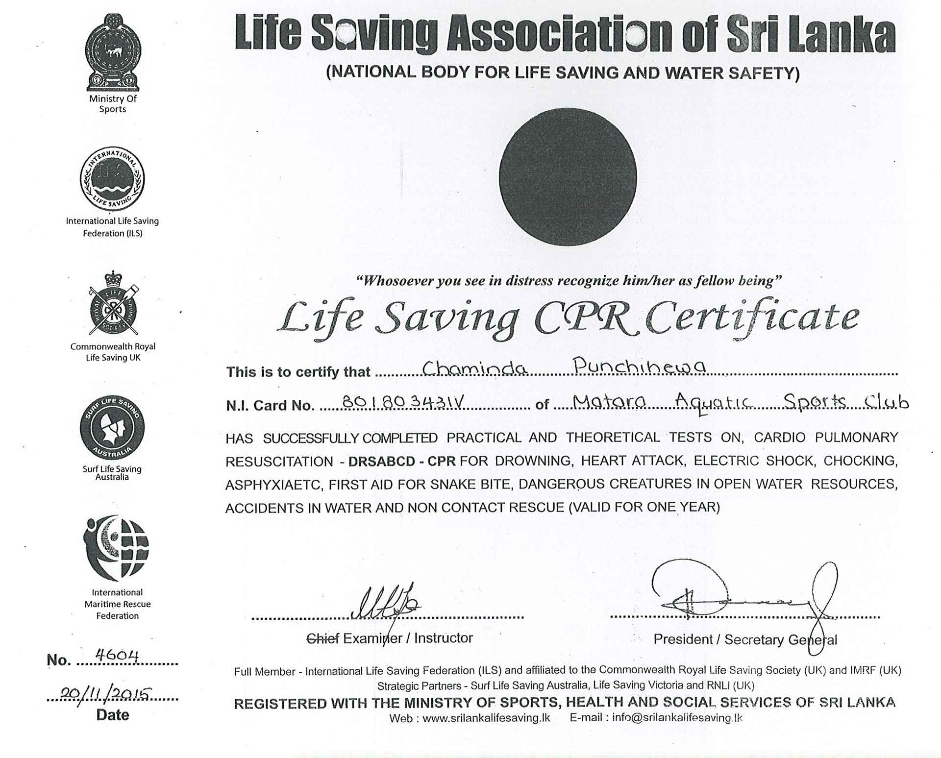 life saving association of sri lanka 3
